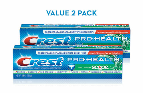 Crest Pro-Health Toothpaste with a Touch of Scope Pack 2