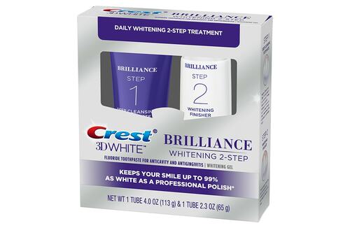Crest 3D White Brilliance 2 Step Toothpaste